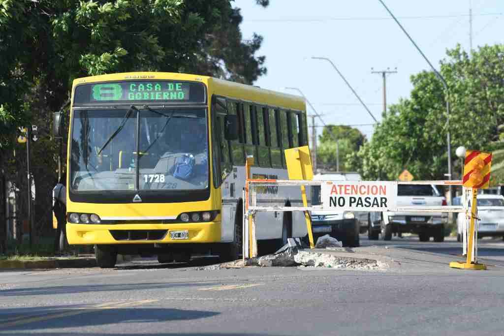 Paro de colectivos urbanos e interurbanos en la ciudad de Santa Fe