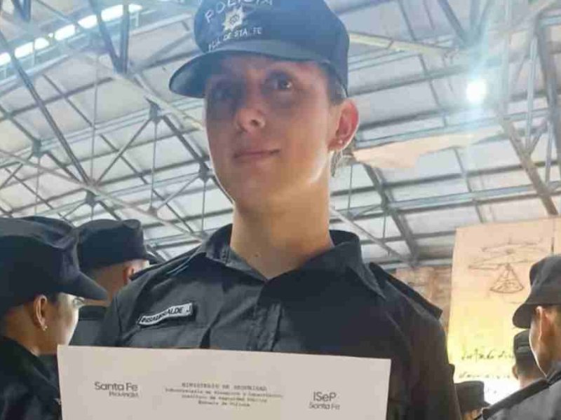 Julieta Insaurralde Lesik: «Siempre quise ser policía»