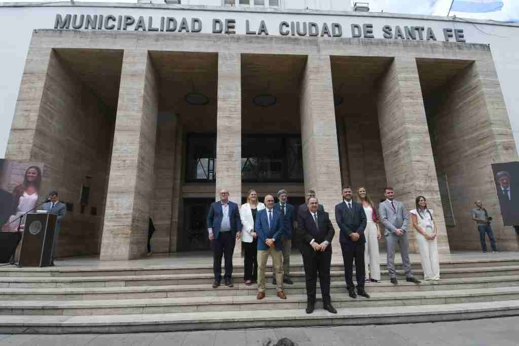 Santa Fe ciudad: asumieron los miembros del gabinete de Poletti