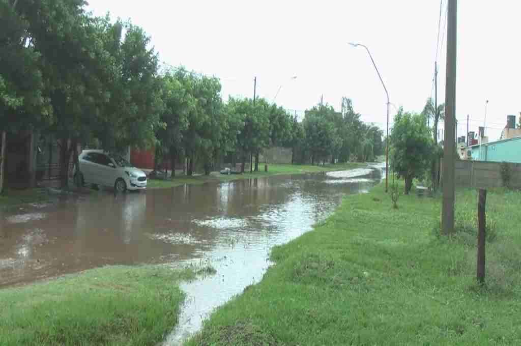Coronda: tres barrios con familias asistidas debido al nuevo fuerte temporal