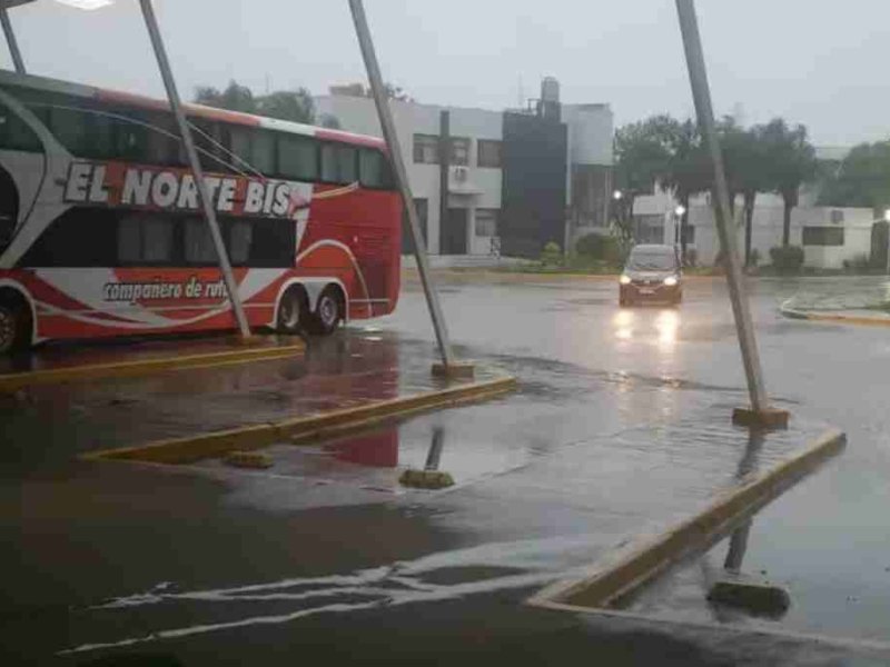 Más lluvia en Reconquista con fuertes ráfagas de viento