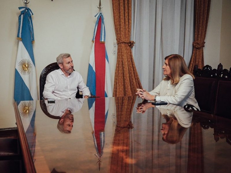 Frigerio y Romero tuvieron su primera reunión