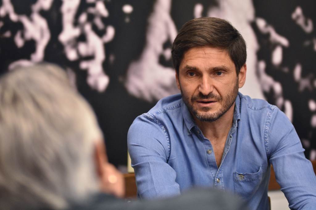 El gobernador Pullaro se quejó por el mantenimiento de las retenciones a los granos