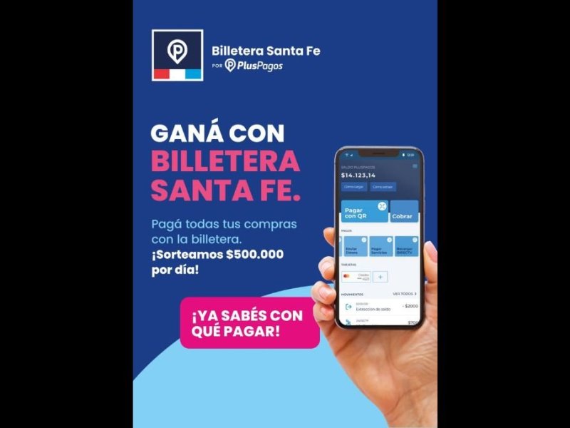 Billetera Santa Fe renueva su programa con sorteos y beneficios especiales