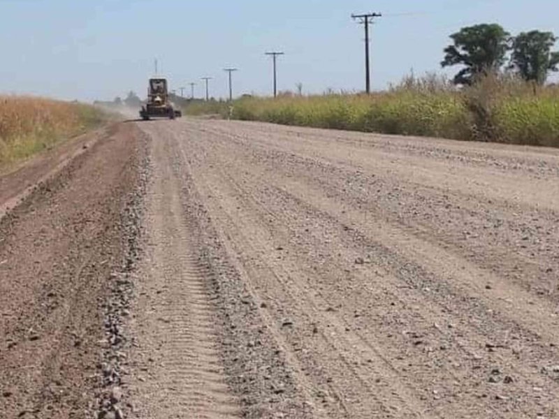 La obra del programa Caminos de la Ruralidad ingresa en última etapa