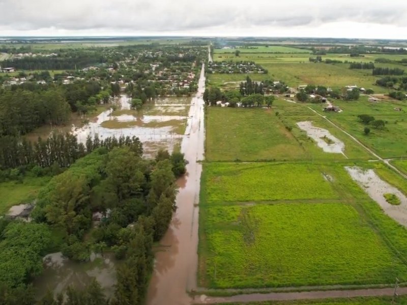 Avellaneda: temen por nuevas lluvias en el norte de Santa Fe