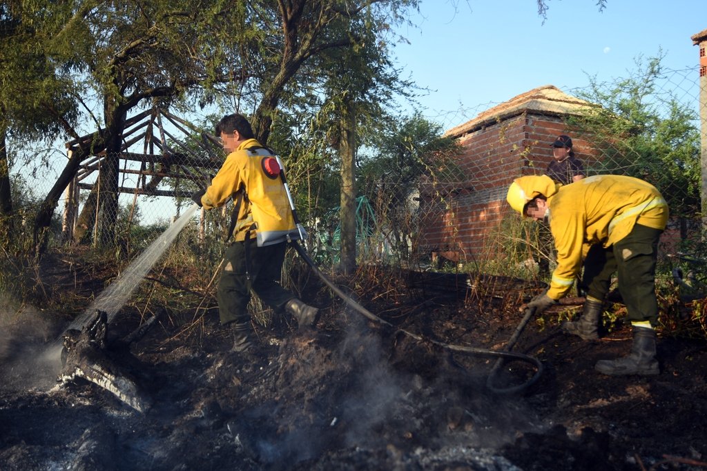 Hizo mejoras en su casa pero con dinero de bomberos voluntarios