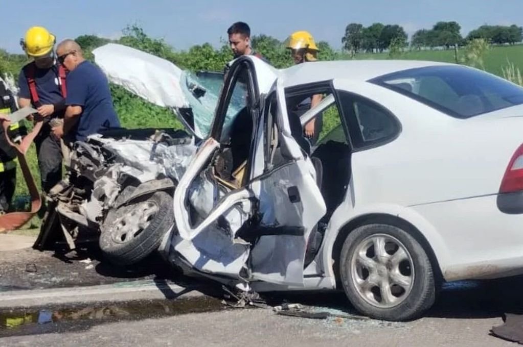 Dramático accidente sobre la ruta nacional 11