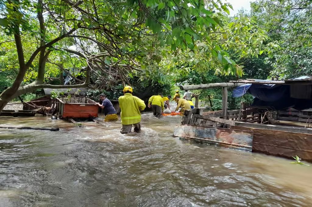 Reconquista todavía tiene 179 personas distribuidas en cinco centros de evacuación