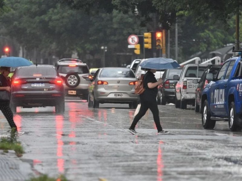 En poco más de una hora llovió más de 30 milímetros en la ciudad de Santa Fe