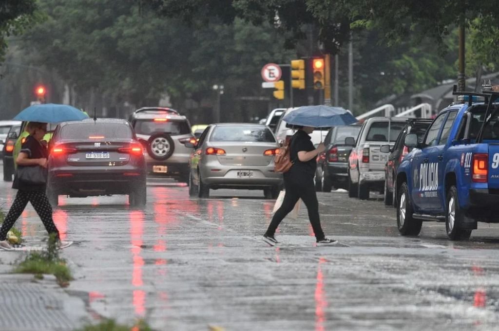En poco más de una hora llovió más de 30 milímetros en la ciudad de Santa Fe