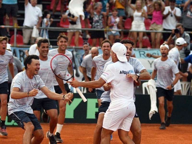 En una definición electrizante, Argentina clasificó a las Finales de la Copa Davis