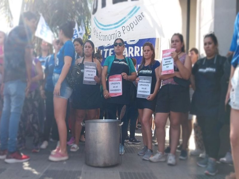 Organizaciones sociales se manifestaron en Paraná