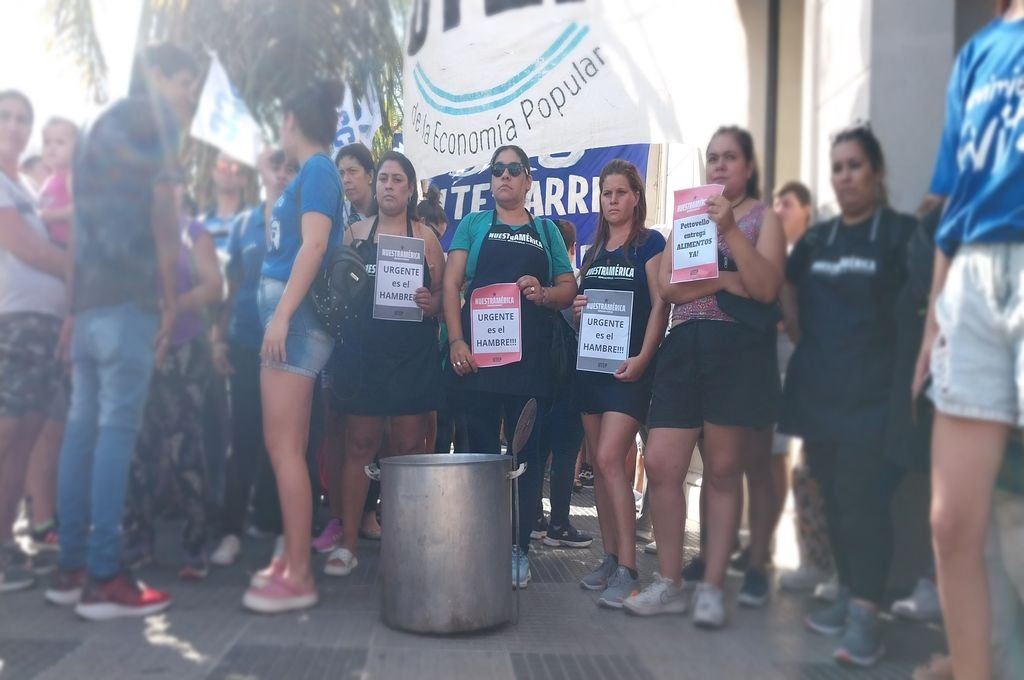 Organizaciones sociales se manifestaron en Paraná