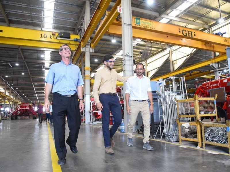 Buscan traccionar la exportación de maquinaria