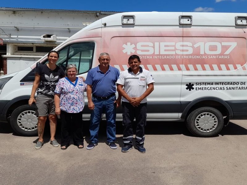 San Javier recupera ambulancia que estaba en desuso