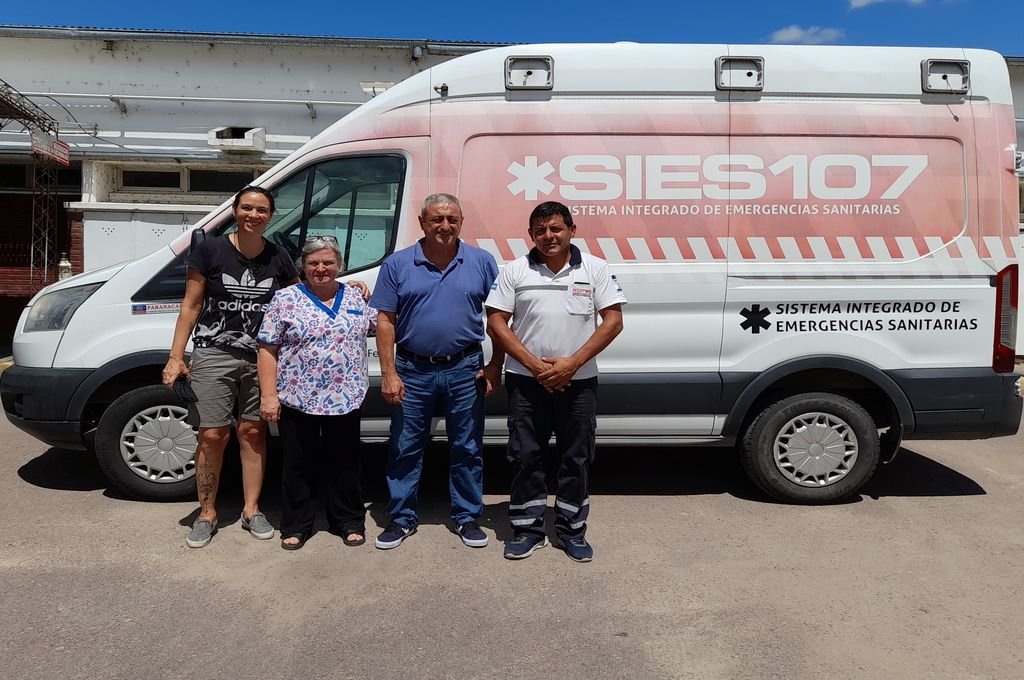 San Javier recupera ambulancia que estaba en desuso