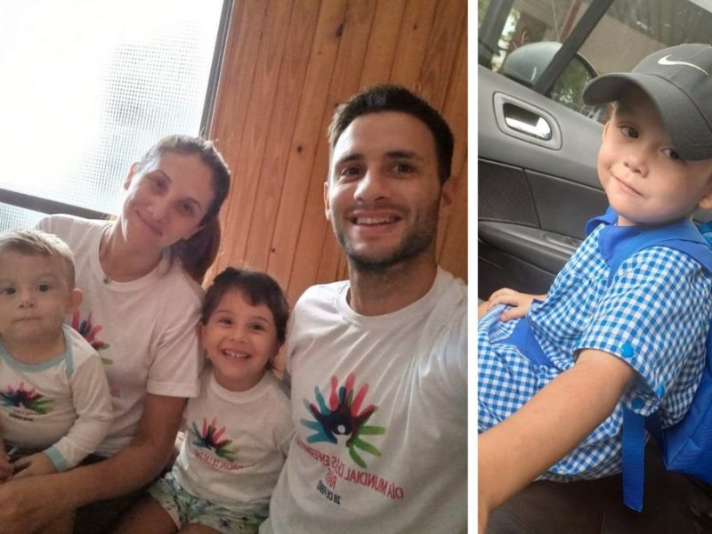 La vuelta al sol de Luca, el niño santafesino que recibió un trasplante de médula y da un mensaje de lucha