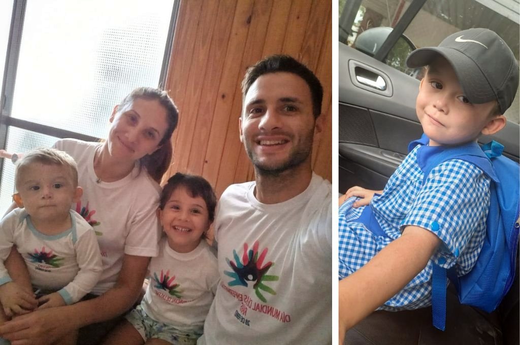 La vuelta al sol de Luca, el niño santafesino que recibió un trasplante de médula y da un mensaje de lucha