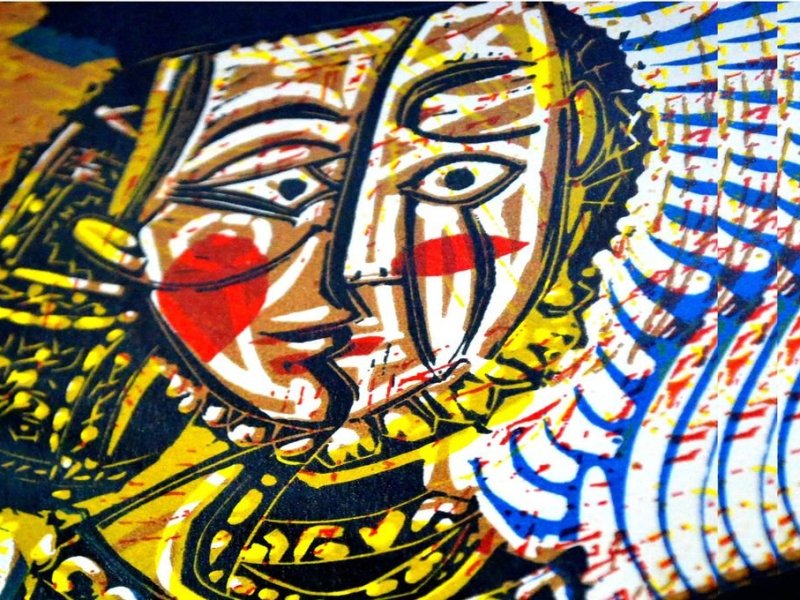Muestra de linóleos y grabados de Picasso, Rembrandt y Dalí en La Tertulia