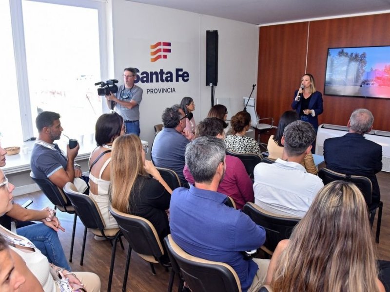 Santa Fe exhibió su potencial portuario