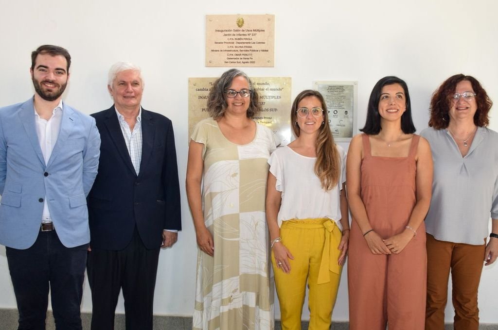 Un jardín santafesino inauguró obras de rehabilitación energética