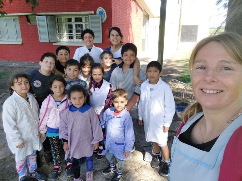 Alumnos de la escuela rural de San Agustín recordaron a los héroes de Malvinas