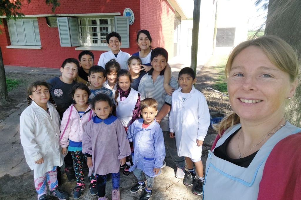 Alumnos de la escuela rural de San Agustín recordaron a los héroes de Malvinas