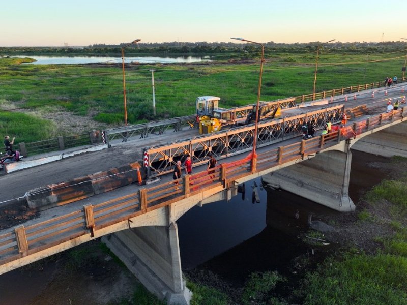 Con restricciones, habilitan el puente Carretero entre Santa Fe y Santo Tomé