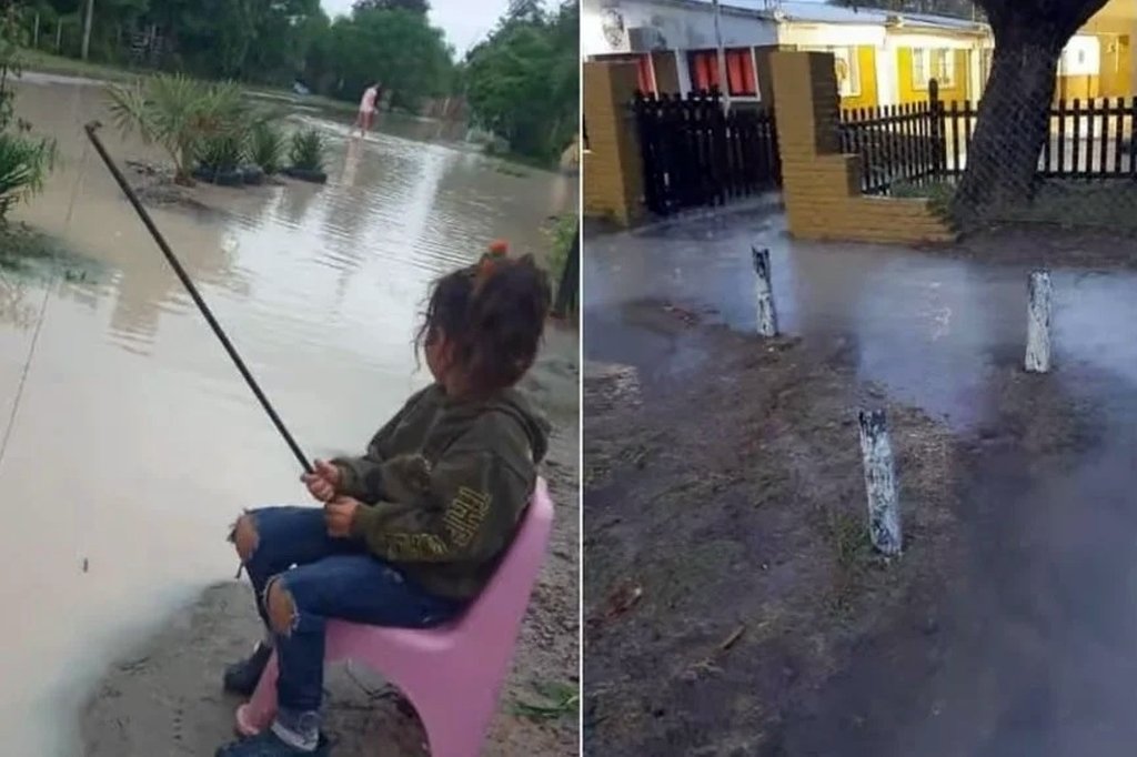 Bajo agua: desesperante situación en norte de Santa Fe