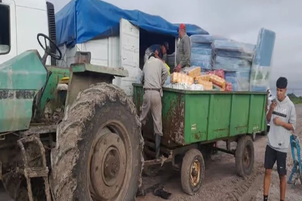 Norte santafesino: pueblos inundados y lluvias que no cesan