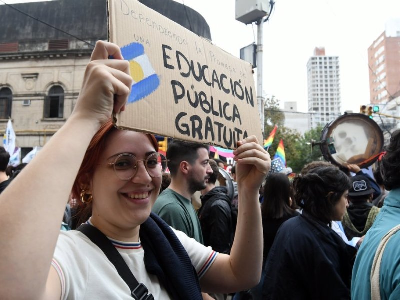‘Libertad es poder estudiar’, el grito unísono en Santa Fe