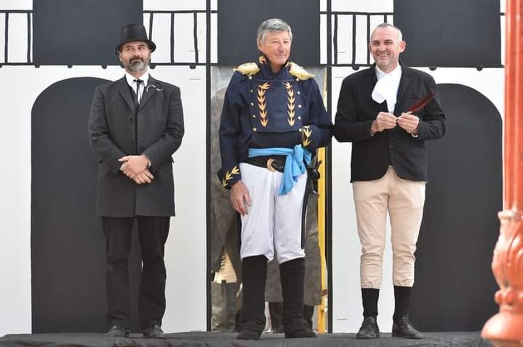 En la celebración del 25 de Mayo, en Gessler, hasta los vecinos actuaron
