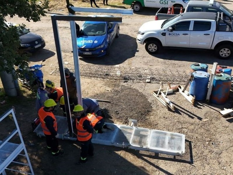 Puente Carretero: se inician las obras de reparación