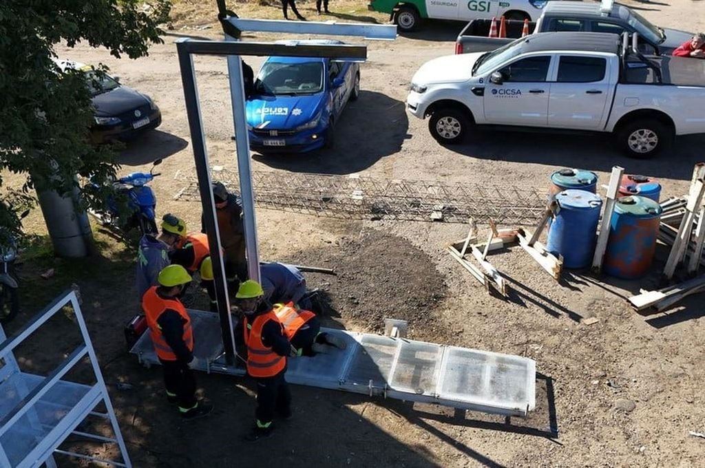 Puente Carretero: se inician las obras de reparación