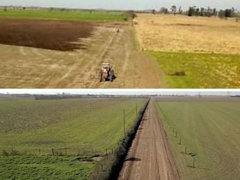 Inédito: recuperaron un viejo camino rural sin pedir nada a cambio