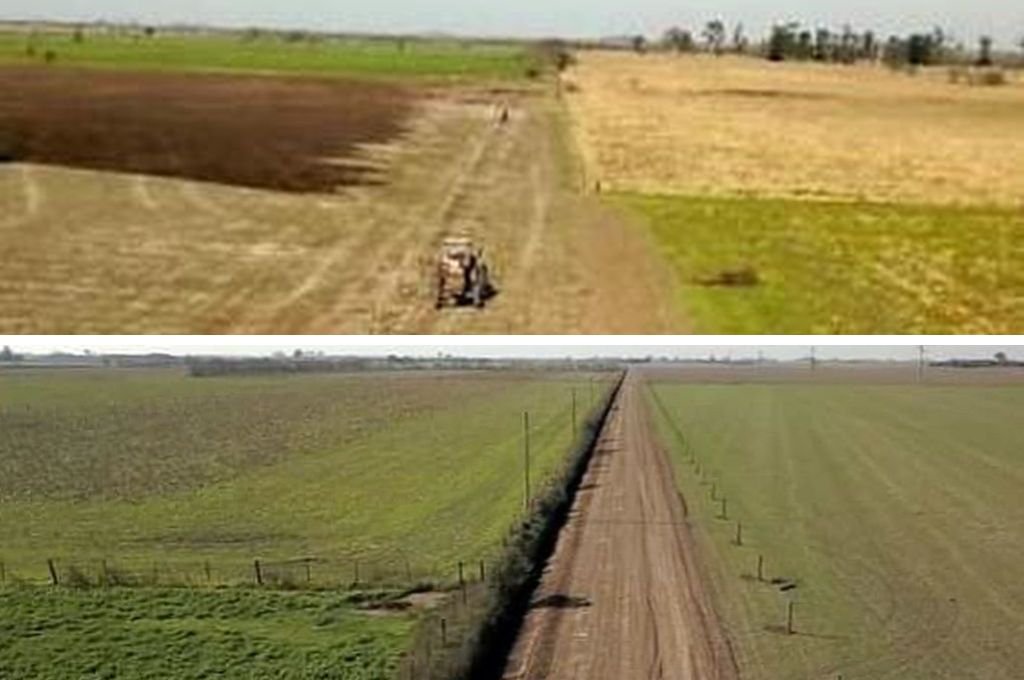 Inédito: recuperaron un viejo camino rural sin pedir nada a cambio