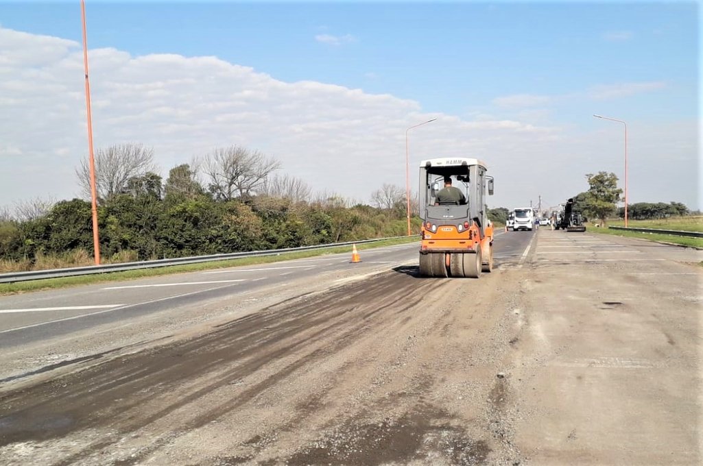 Ejecutan un nuevo frente de trabajo en la Ruta Nacional 11