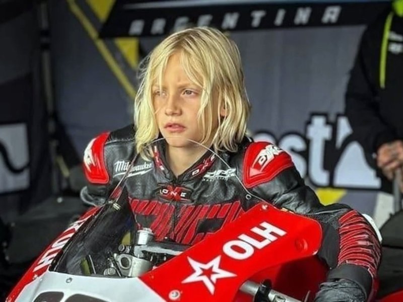 Pelea por su vida: motociclista rosarino de 9 años está internado en terapia intensiva