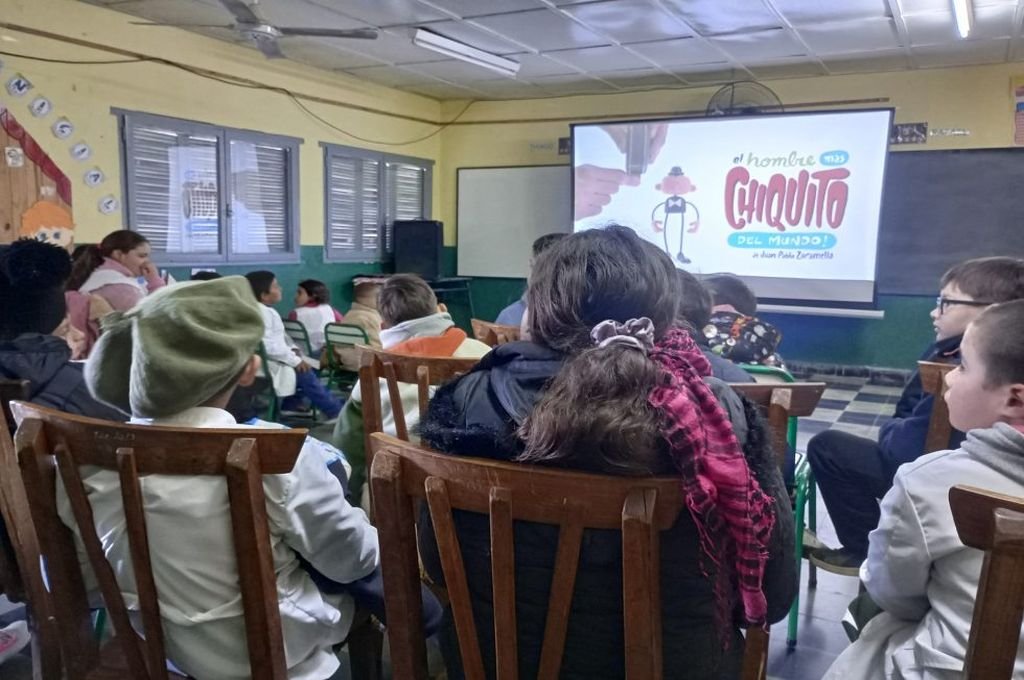 Cine en la Escuela sigue recorriendo comunidades entrerrianas