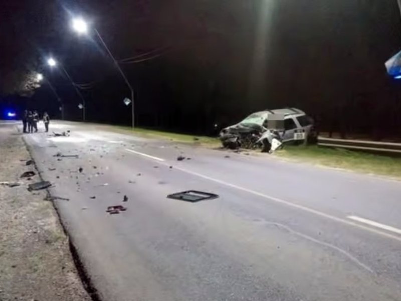 Un hombre murió tras chocar contra un colectivo en ruta 11