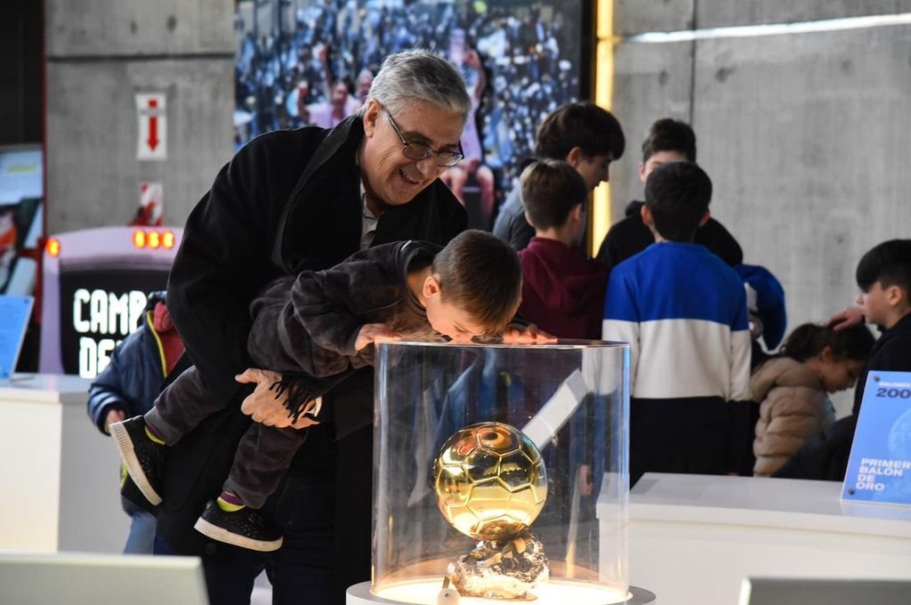 Museo del Deporte: más de 700 personas visitaron, en un día, el Espacio Messi