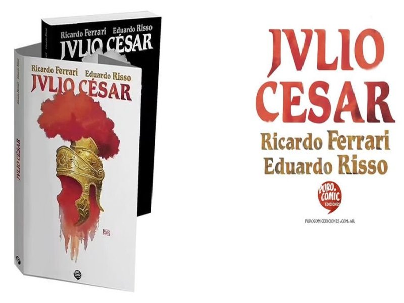 La vida del político y militar romano a través de las viñetas