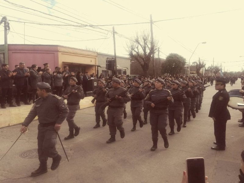 Pullaro insistió en Coronda con la necesidad de los controles en la vía pública
