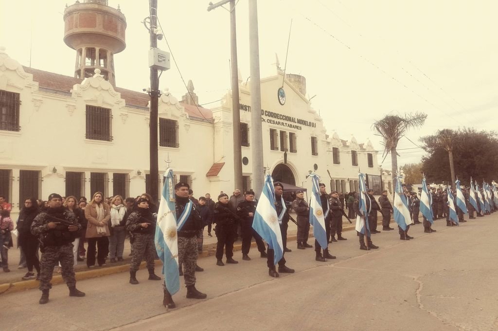 Coronda fue sede del homenaje a los agentes penitenciarios