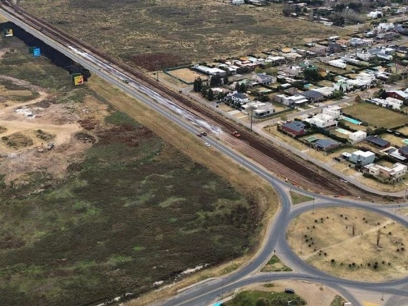Rosario: remodelan la avenida que conecta la ciudad con el aeropuerto