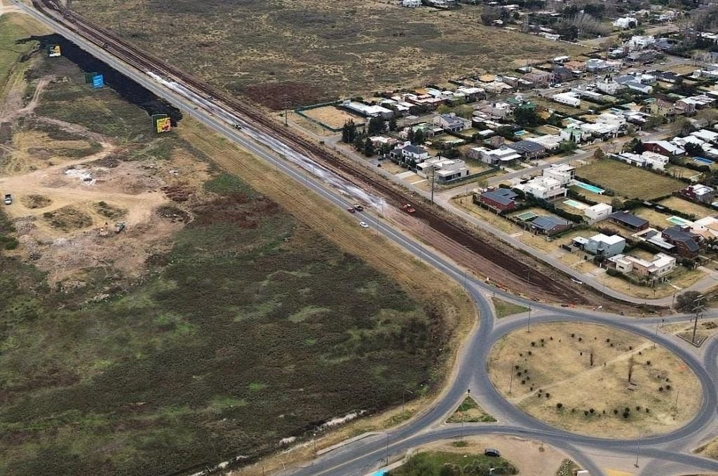 Rosario: remodelan la avenida que conecta la ciudad con el aeropuerto