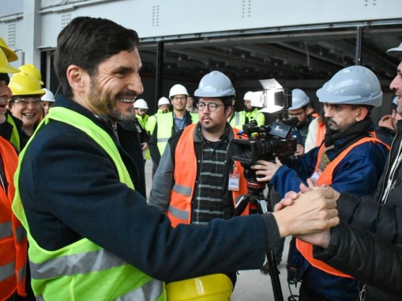 Pullaro supervisó las obras