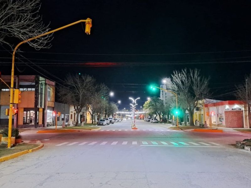 El Trébol: más de 130 cuadras iluminadas con tecnología led