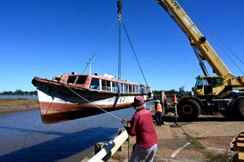 Concordia volverá a ser unida con Salto por la tradicional lancha